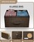 Sorbus 6 Drawers Dresser- Storage Unit with Steel Frame, Wood Top, Fabric Bins - for Bedroom, Closet, Office and more